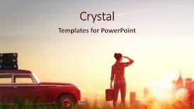  Presentation with road trip - Cool new presentation with towards - toward adventure girl relaxing backdrop and a lemonade colored foreground