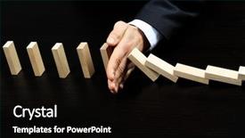  Presentation with wooden - Amazing slide set having tower planing and strategy concept backdrop and a black colored foreground