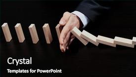  Presentation with tower - Beautiful PPT layouts featuring tower planing and strategy concept backdrop and a black colored foreground