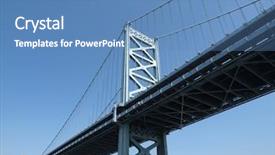  Presentation with philadelphia - Amazing theme having towering benjamin franklin bridge backdrop and a  colored foreground