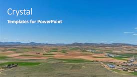  Presentation with legacy - Presentation design with towering-white-structures-consuegra-s background and a teal colored foreground