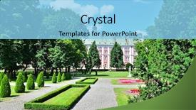  Presentation with chopin - Cool new slide set with town council and chopin's backdrop and a light blue colored foreground