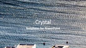  Presentation with aerial view of cape town - Theme having town harbor with famous windmill background and a gray colored foreground