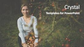  Presentation with aged - Amazing theme having toxic free - middle aged woman picking apples backdrop and a dark gray colored foreground