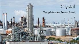  Presentation with textile factory sewing industrial - Theme with toxic work environment - industrial factory in kawasaki japan background and a light blue colored foreground