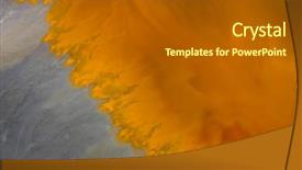  Presentation with toxic waste - Cool new slide deck with toxicity - beautiful aerial pattern of colorful backdrop and a gray colored foreground