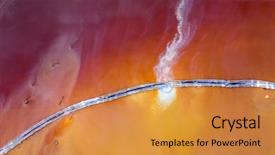  Presentation with toxic waste - Colorful presentation theme enhanced with toxico - beautiful aerial pattern of colorful backdrop and a gold colored foreground