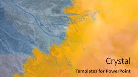  Presentation with toxic waste - Cool new slide set with toxico - beautiful aerial pattern of colorful backdrop and a gold colored foreground