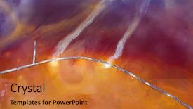  Presentation with toxic waste - Presentation theme with toxico - beautiful aerial pattern of colorful background and a gold colored foreground