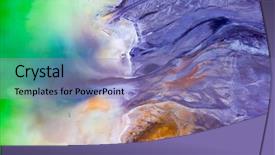  Presentation with waste water - Amazing presentation having toxico - beautiful aerial pattern of colorful backdrop and a light blue colored foreground