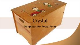  Presentation with 1950s - Slides enhanced with toy box from the 1950 background and a  colored foreground