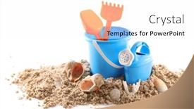  Presentation with white sand - 