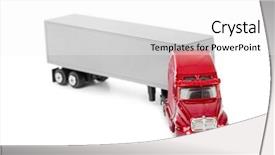  Presentation with haul truck safety - Cool new presentation with tipper trucks - toy car truck isolated backdrop and a white colored foreground