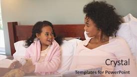  Presentation with social isolation - Colorful presentation enhanced with toy story 1 - front view of happy african backdrop and a lemonade colored foreground