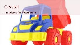  Presentation with toy - Audience pleasing presentation consisting of toy truck backdrop and a lemonade colored foreground