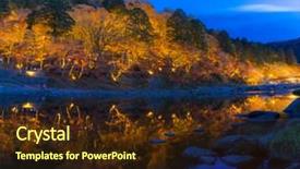  Presentation with forest - Cool new PPT layouts with toyota - korankei forest autumn park nagoya backdrop and a  colored foreground