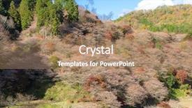  Presentation with sakura - Slides featuring toyota - nagoya obara autumn landscape background and a coral colored foreground