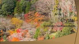  Presentation with african landscape ethiopia - Slide deck enhanced with toyota - nagoya obara autumn landscape background and a  colored foreground