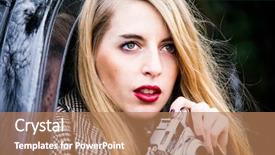  Presentation with young woman diagnosis of sti - Colorful theme enhanced with tracer - young and pretty blonde woman backdrop and a coral colored foreground