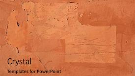  Presentation with announcements - Slides featuring traces of old announcements seen background and a coral colored foreground