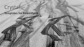  Presentation with tire - Colorful presentation design enhanced with traces-of-tire-wear backdrop and a light gray colored foreground