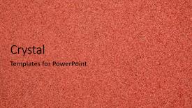  Presentation with track field - Presentation theme featuring track field - red racetrack texture background and a red colored foreground