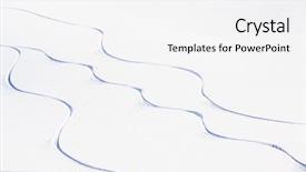  Presentation with tracks - Colorful PPT theme enhanced with tracking trace - skiing snow - freeride tracks backdrop and a  colored foreground