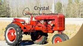  Presentation with maine - Beautiful theme featuring tractor near jonesboro maine usa backdrop and a mint green colored foreground