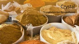  Presentation with market - Cool new slides with trade tunisia - beautiful vivid oriental market backdrop and a gold colored foreground