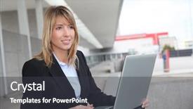  Presentation with cyber stalking computer laptop suffering - Beautiful theme featuring tradeshow - businesswoman working on laptop computer backdrop and a  colored foreground