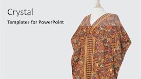  Presentation with traditional - Cool new presentation theme with traditional-african-dashiki-on-tailor backdrop and a white colored foreground