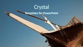  Presentation with fishing boat - Amazing presentation having traditional arabian wooden fishing boat backdrop and a ocean colored foreground