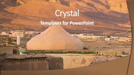  Presentation with islam - PPT layouts featuring traditional architecture of morocco africa background and a  colored foreground