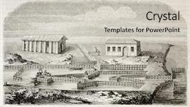  Presentation with old traditional romanian folk costumes - Slide deck consisting of marine animal drawings - lavoriero old illustration traditional artefact background and a  colored foreground