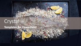  Presentation with atlantic - Theme featuring traditional-atlantic-loup-de-mer background and a  colored foreground