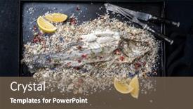  Presentation with atlantic - Theme enhanced with traditional-atlantic-loup-de-mer background and a coral colored foreground