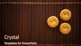 Presentation with traditional chinese character - Cool new slides with traditional baked mooncakes is offered backdrop and a wine colored foreground