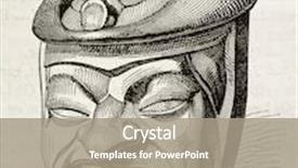  Presentation with traditional wood - Theme enhanced with traditional-carved-wood-saltcellar-known background and a coral colored foreground