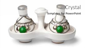  Presentation with moroccan - PPT theme consisting of traditional-ceramic-moroccan-pepper background and a  colored foreground