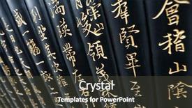  Presentation with medicina tradicional chinesa chinese herb - Colorful PPT theme enhanced with traditional china book - chinese world write on black backdrop and a dark gray colored foreground