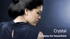  Presentation with chinese traditional - Colorful PPT theme enhanced with traditional chinese - studio fashion shot of asian backdrop and a tawny brown colored foreground