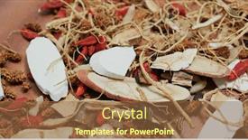  Presentation with traditional chinese medicine - Cool new presentation with traditional-chinese-herbal-medicine-tea backdrop and a tawny brown colored foreground