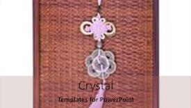  Presentation with feng shui - Presentation having traditional-chinese-knots-with-ritual background and a red colored foreground