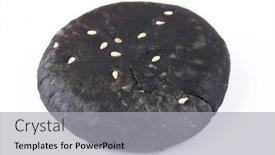  Presentation with chinese traditional - Slide deck having traditional-chinese-snack-black-bean background and a light gray colored foreground