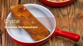  Presentation with christmas dinner - Slide deck consisting of traditional-christmas-dinner-in-czech background and a red colored foreground