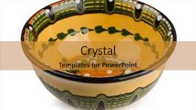  Presentation with ceramic - Cool new PPT layouts with iso backdrop and a coral colored foreground.