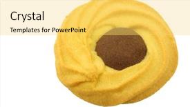  Presentation with white chocolate - PPT layouts enhanced with traditional dutch cookies called sprits background and a  colored foreground