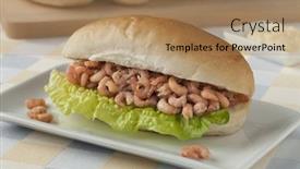  Presentation with dutch - Audience pleasing presentation theme consisting of traditional-dutch-white-roll backdrop and a coral colored foreground