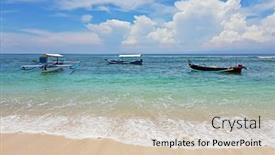  Presentation with fisher - Amazing presentation having traditional-fisher-boats-at-thomas backdrop and a soft green colored foreground