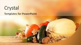  Presentation with free traditional - Beautiful slide set featuring table with blur background free backdrop and a  colored foreground